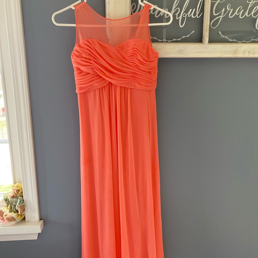 David’s Bridal Jr Bridesmaid Dress
